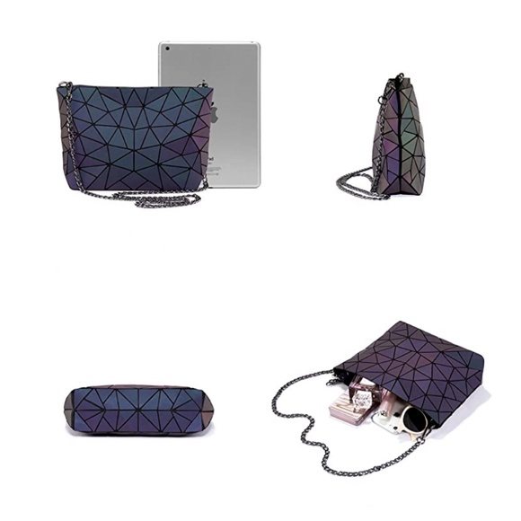 Geometric Luminous Crossbody Bag - Picture 4 of 9